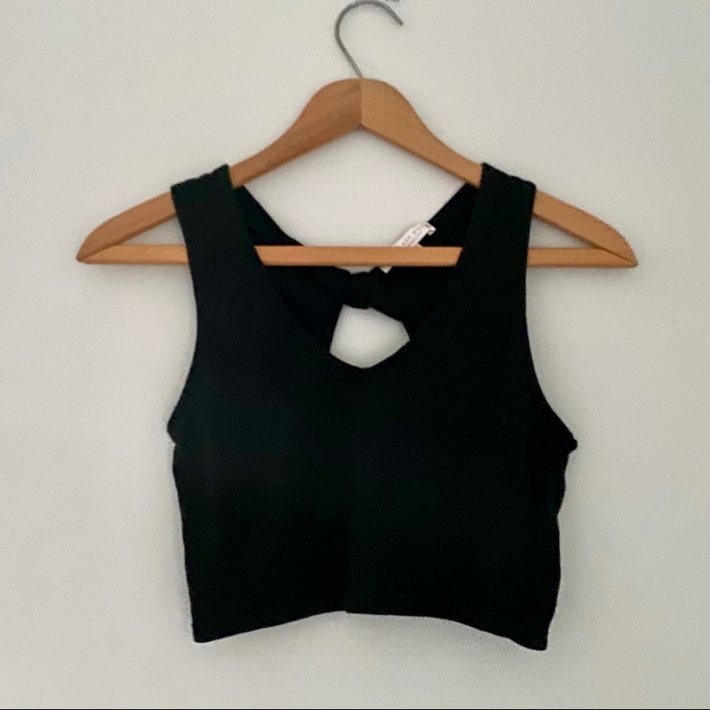 Black Crop Top